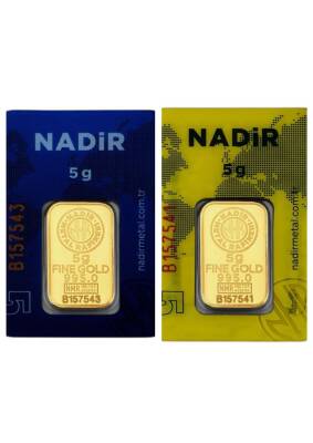 10 Gram (5+5) Külçe Gram Altın 24 Ayar - 3