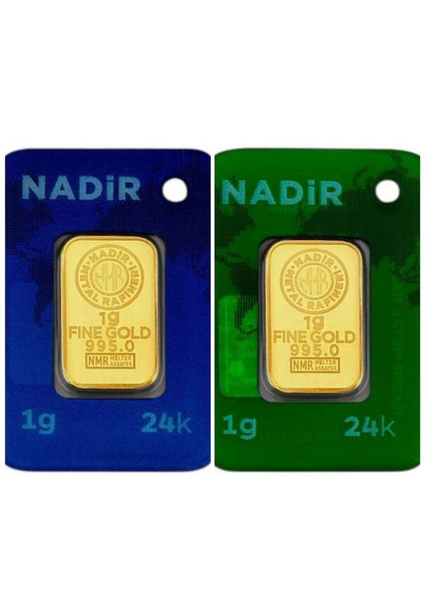2 Adet 1 Gram 24 Ayar Gram Altın - 2
