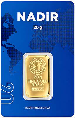 20 Gram Külçe Gram Altın 24 Ayar - TUĞRUL KUYUMCULUK 