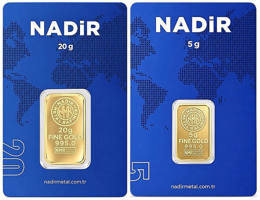 25 Gram (20+5) Külçe Gram Altın 24 Ayar - 1