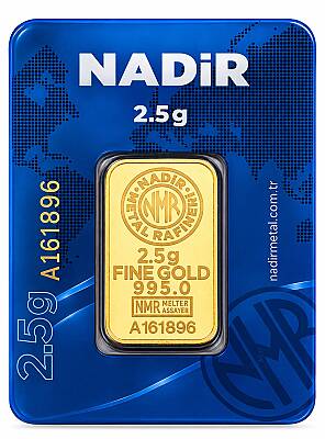 2,5 Gram Külçe Gram Altın 24 Ayar - TUĞRUL KUYUMCULUK 