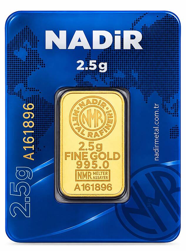 2,5 Gram Külçe Gram Altın 24 Ayar - 2