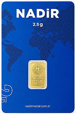 2,5 Gram Külçe Gram Altın 24 Ayar - TUĞRUL KUYUMCULUK 