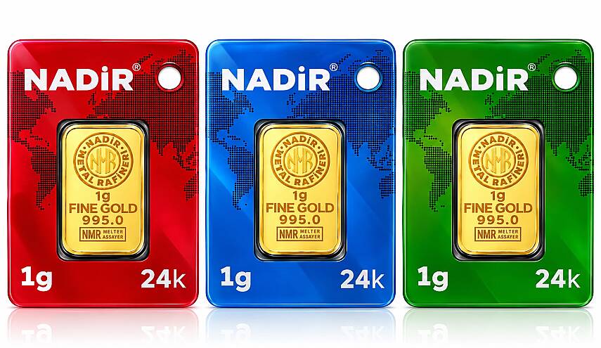 3 Adet 1 Gram 24 Ayar Gram Altın - 1