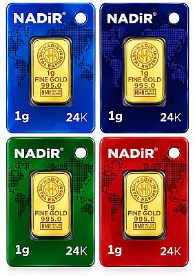 4 Adet 1 Gram 24 Ayar Gram Altın - TUĞRUL KUYUMCULUK 