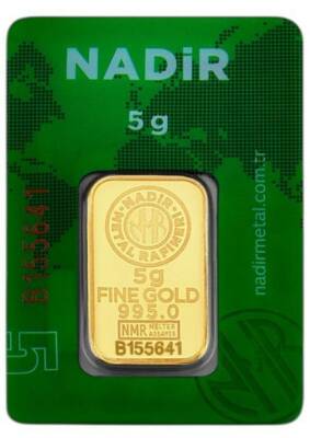 5 Gram Külçe Gram Altın 24 Ayar - 7