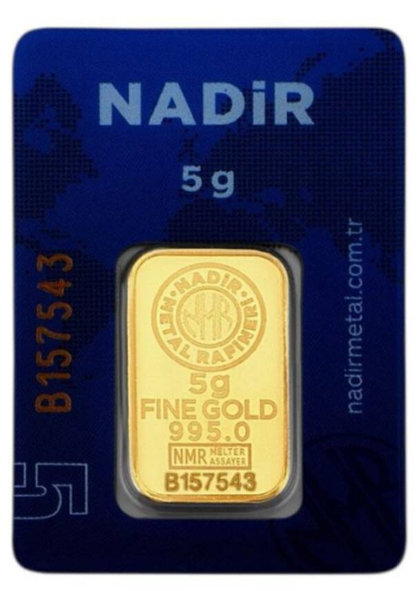 5 Gram Külçe Gram Altın 24 Ayar - 4