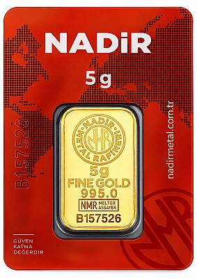 5 Gram Külçe Gram Altın 24 Ayar - TUĞRUL KUYUMCULUK 