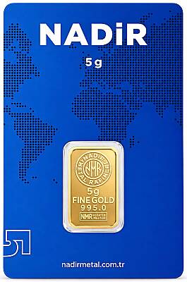 5 Gram Külçe Gram Altın 24 Ayar - 2