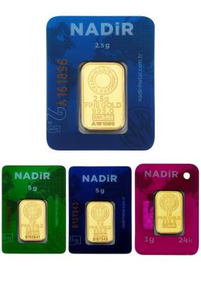5,5 Gram (2,5+1+1+1) Külçe Gram Altın 24 Ayar - TUĞRUL KUYUMCULUK 