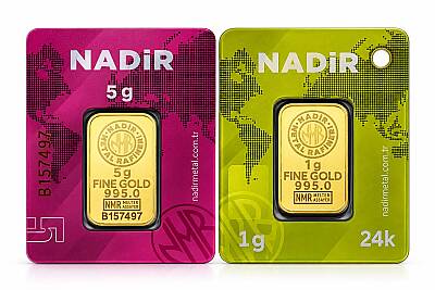 6 Gram (5+1) Külçe Gram Altın 24 Ayar - TUĞRUL KUYUMCULUK 
