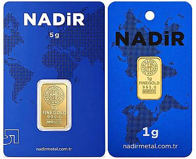 6 Gram (5+1) Külçe Gram Altın 24 Ayar - 4