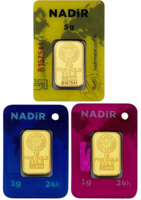 7 Gram (5+2) Külçe Gram Altın 24 Ayar - 4