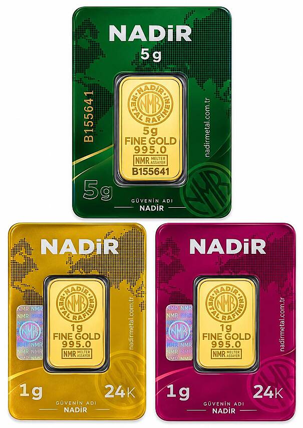 7 Gram (5+2) Külçe Gram Altın 24 Ayar - 1