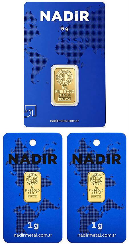 7 Gram (5+2) Külçe Gram Altın 24 Ayar - 2