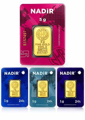 8 Gram (5+3) Külçe Gram Altın 24 Ayar - TUĞRUL KUYUMCULUK 