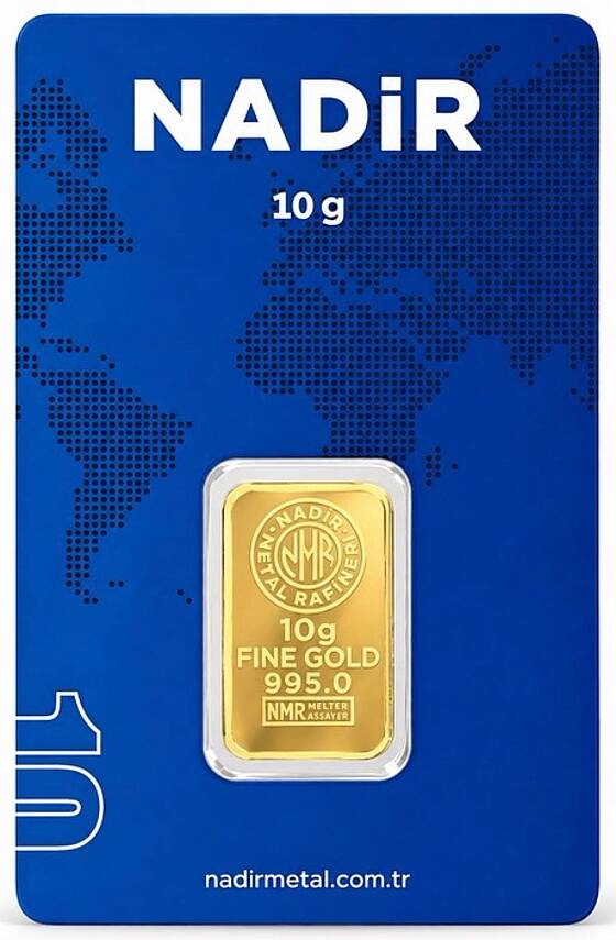 10 Gram Külçe Gram Altın 24 Ayar - 1